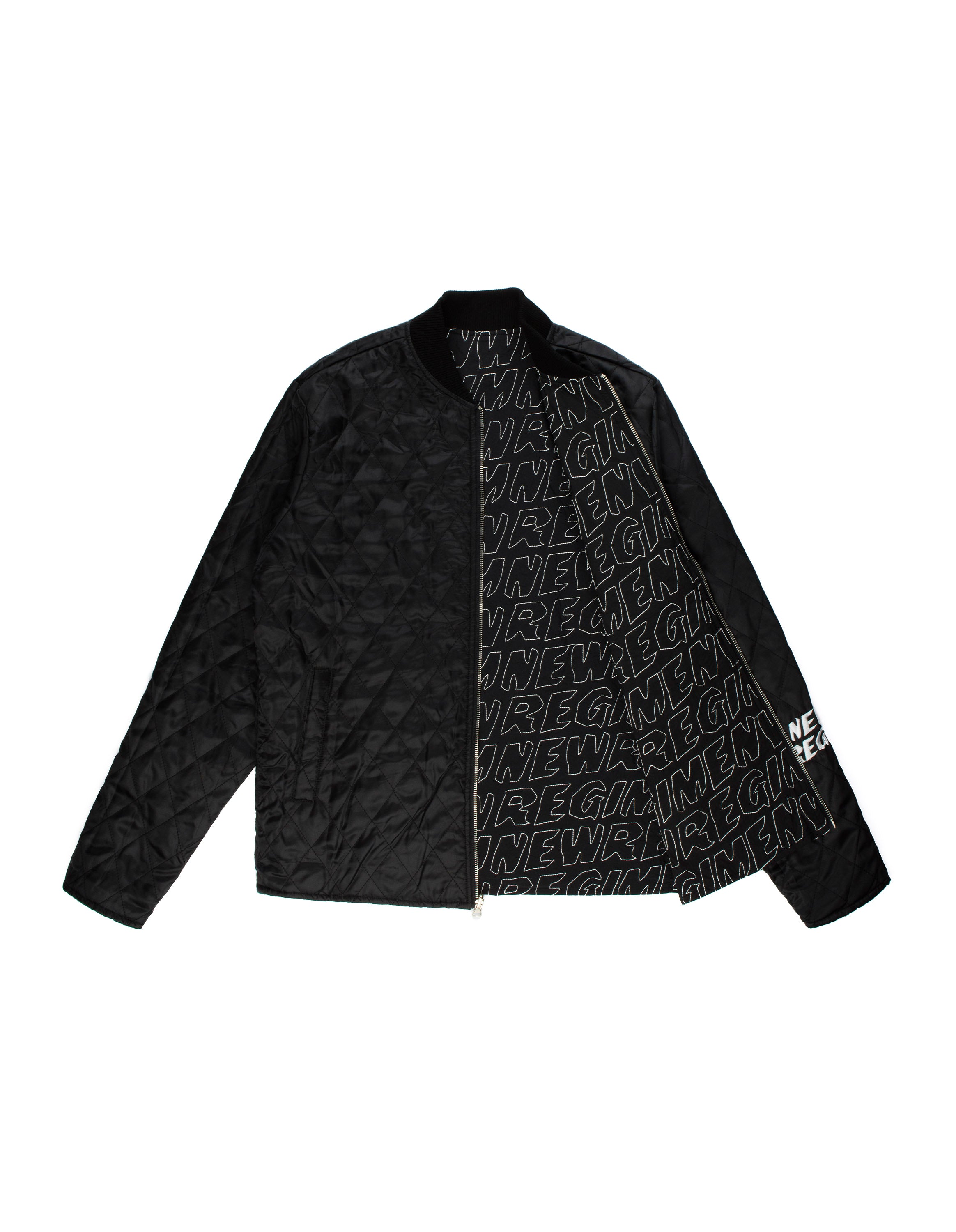 Reversible Monogram Quilted Freezer Jacket