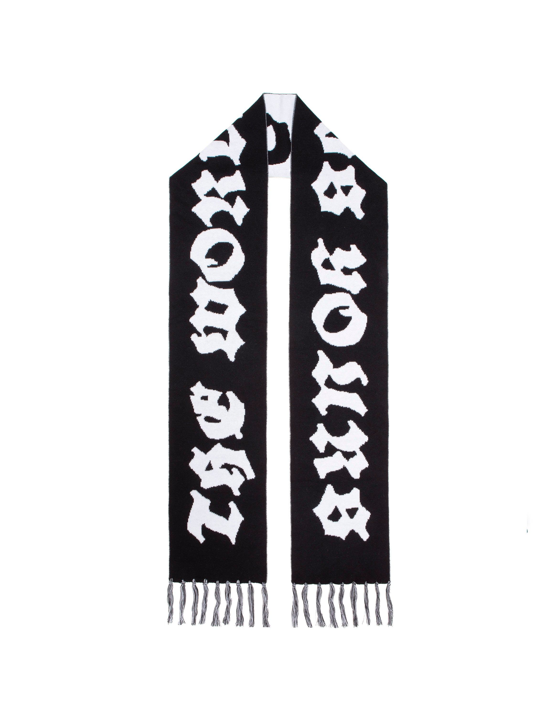 The World is Yours Knit Scarf